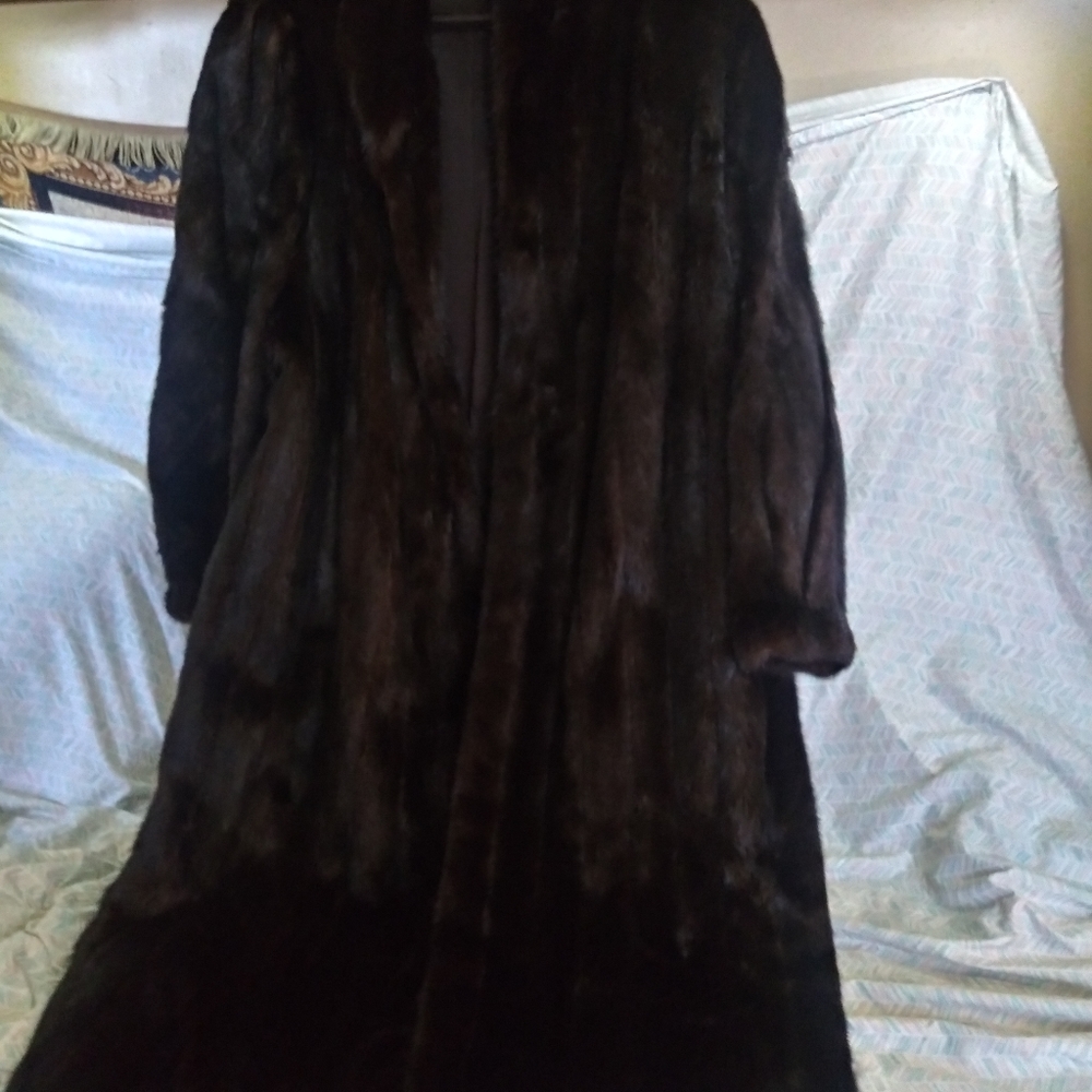 Full Length Minx, Koslows, XL, Dark Brown